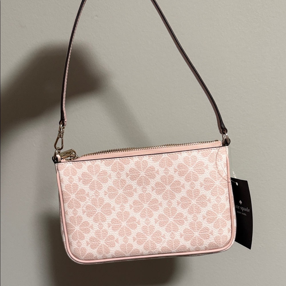 Kate Spade Light Pink Floral Mini Bag - Picture 2 of 8